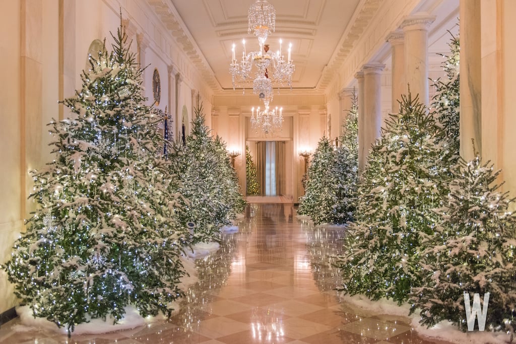 White House Christmas Decorations 2017