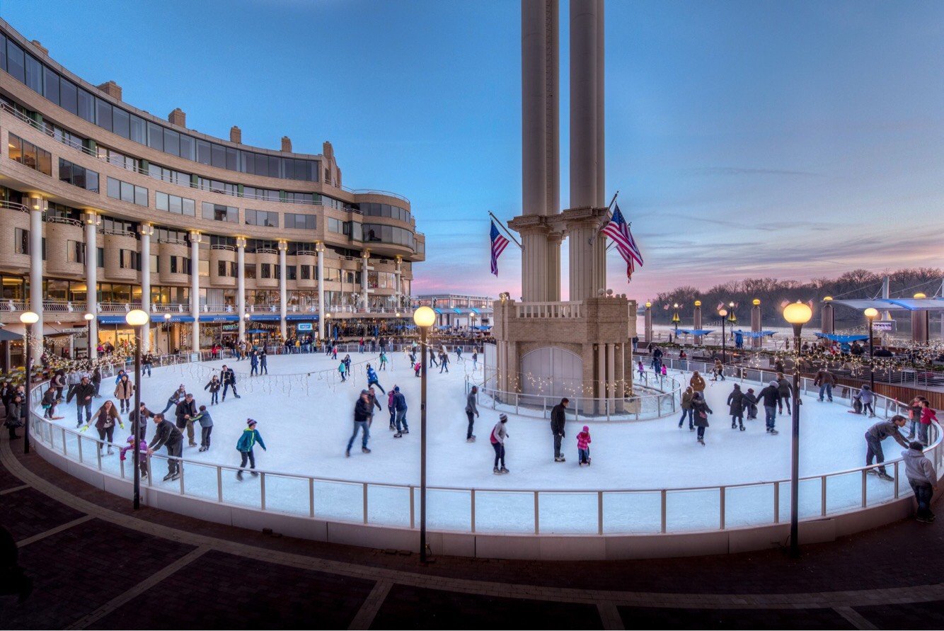 Washington Harbour Ice Skating Washingtonian (DC)
