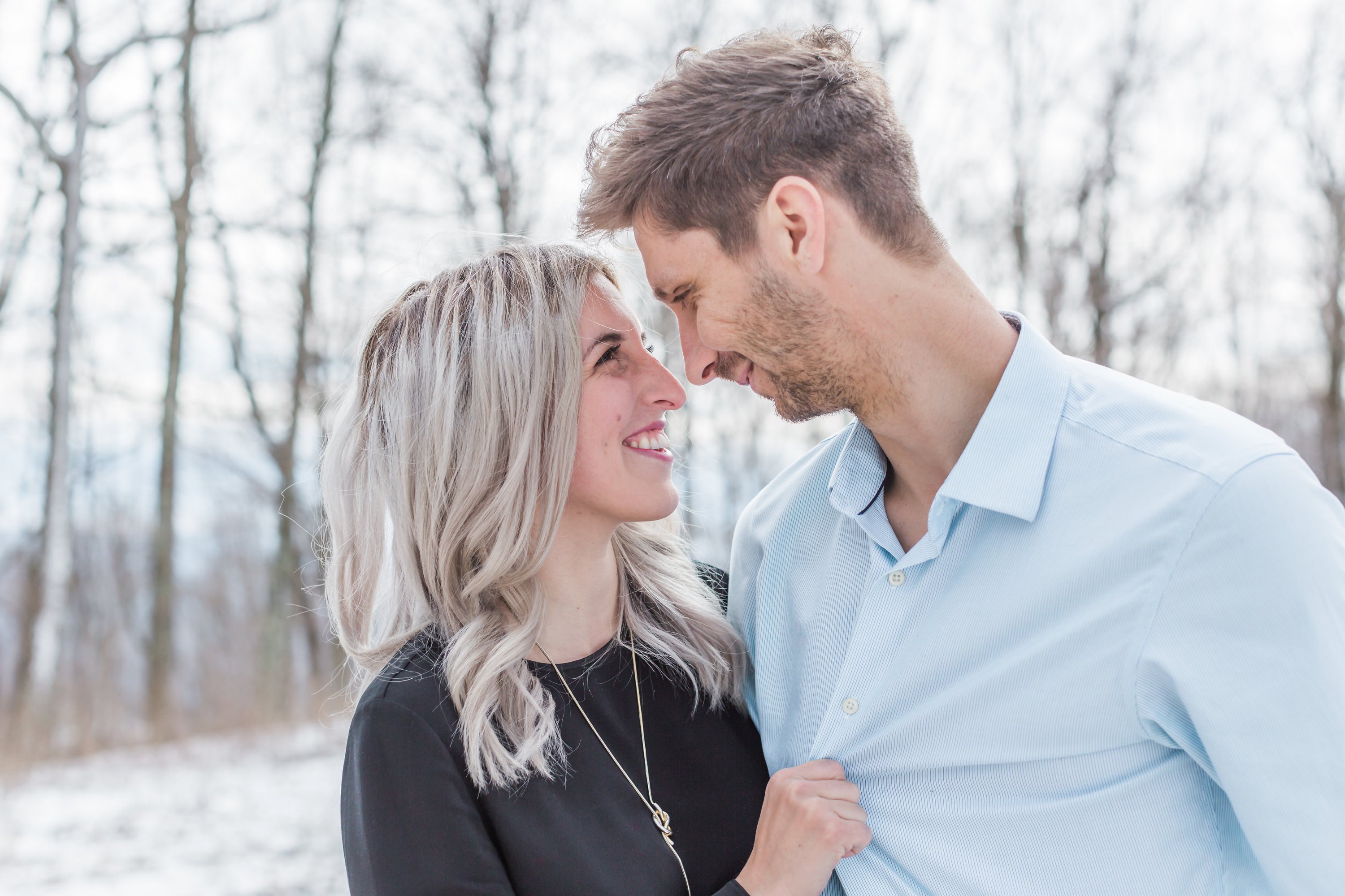 snowshoe mountain resort west virginia DC couple engagement wintery weekend getaway snow engagement snowy engagement