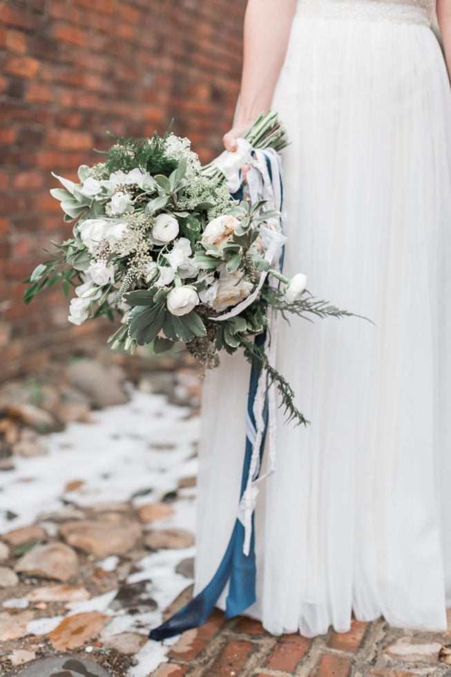 A Snowy Old Town Alexandria Virginia Wedding | Virtue Feed & Grain | Alexandria Virginia