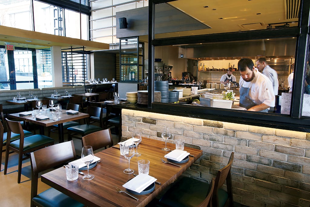 MikeIsabella2 - Washingtonian Mike Isabella’s latest restaurant is Requin, a high-end French spot that launched in October at the Wharf. Photograph by Evy Mages.