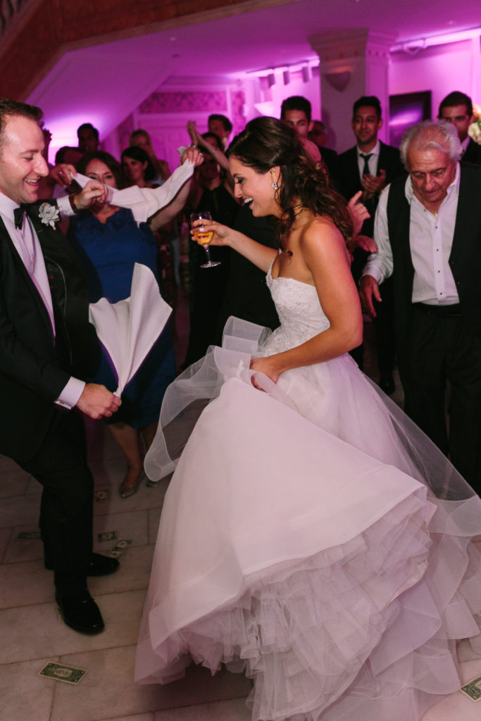 Pamela Prifti and Christian Cerria princess gown tiara wedding