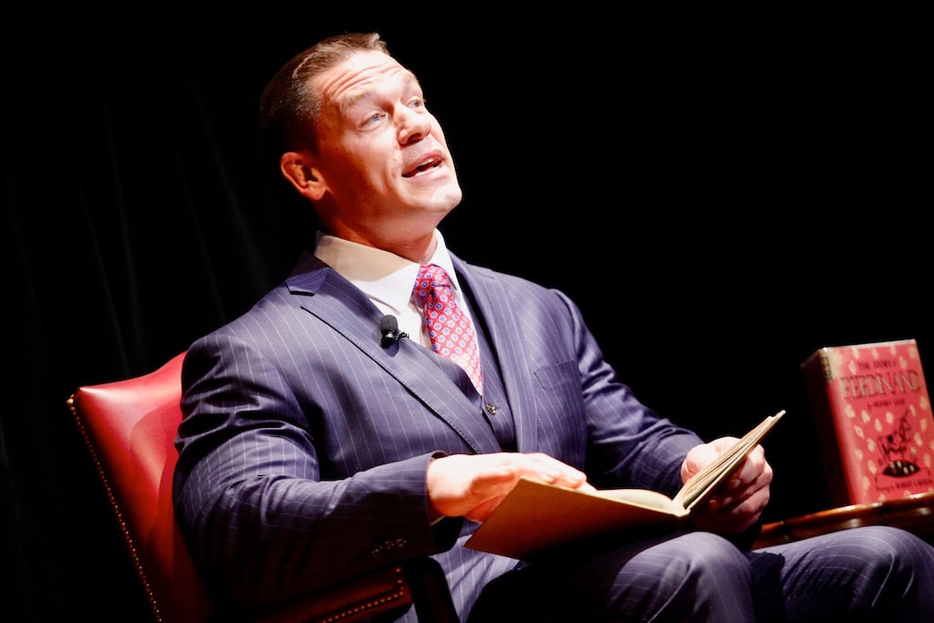 PHOTOS: John Cena Reads “Ferdinand” at the Library of Congress