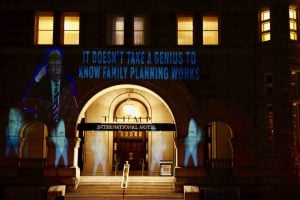 How Those Projections on the Trump Hotel Get Made