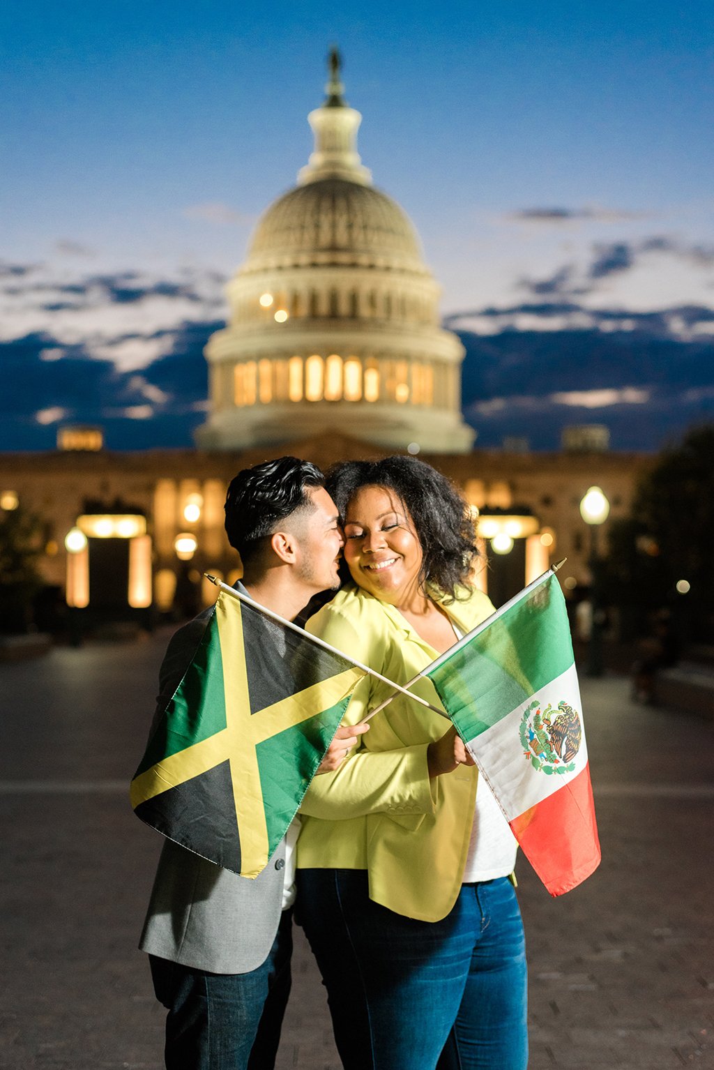 Jorge Galindo Minette Wilson Jamexican fiesta wedding engagement Jamaica and Mexico diversity ball Terri Baskin Photography