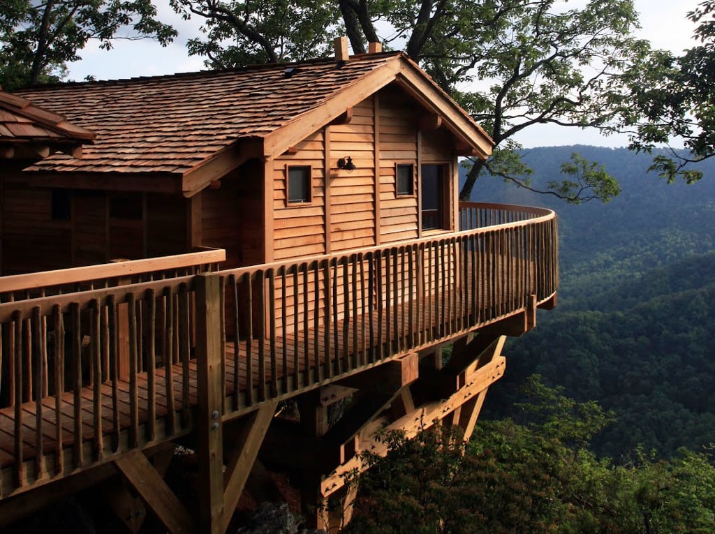 Tree House - Washingtonian Weekend getaways from DC: Primland treehouses.