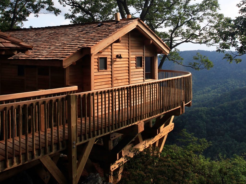 Weekend getaways from DC: Primland treehouses.