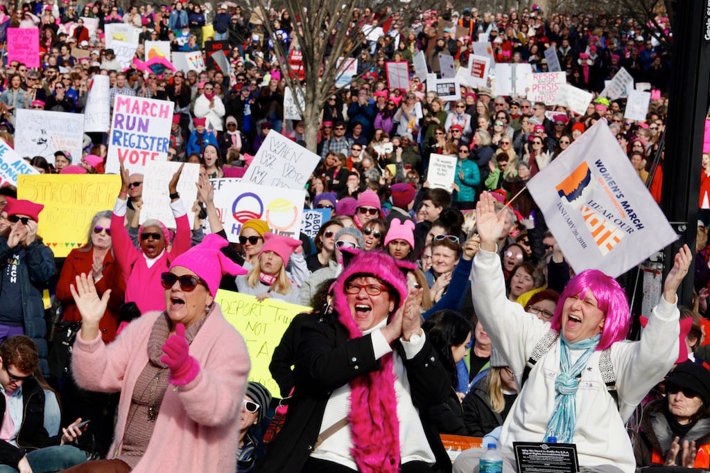 PHOTOS: The 2018 DC Women’s March Drew Thousands to the Mall
