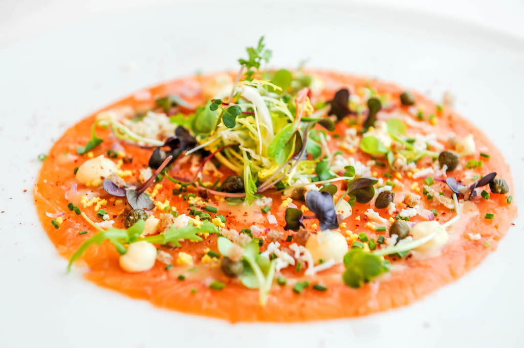 Marcel's_Smoked Salmon Carpaccio_brunch - Washingtonian