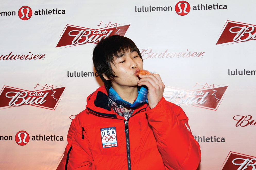 Cho arrives at the Club Bud lululemon athletica Party in Vancouver, Canada. Photograph by Kevin C. Cox/Getty Images. Photograph Kevin C. Cox/Getty Images.