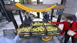 Why You Got That Free Banana at the NoMa Metro This Morning