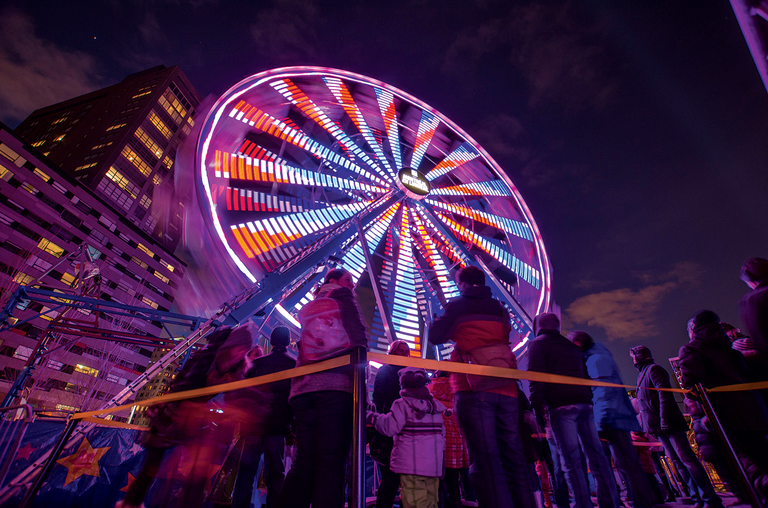 Montréal en Lumière festival.