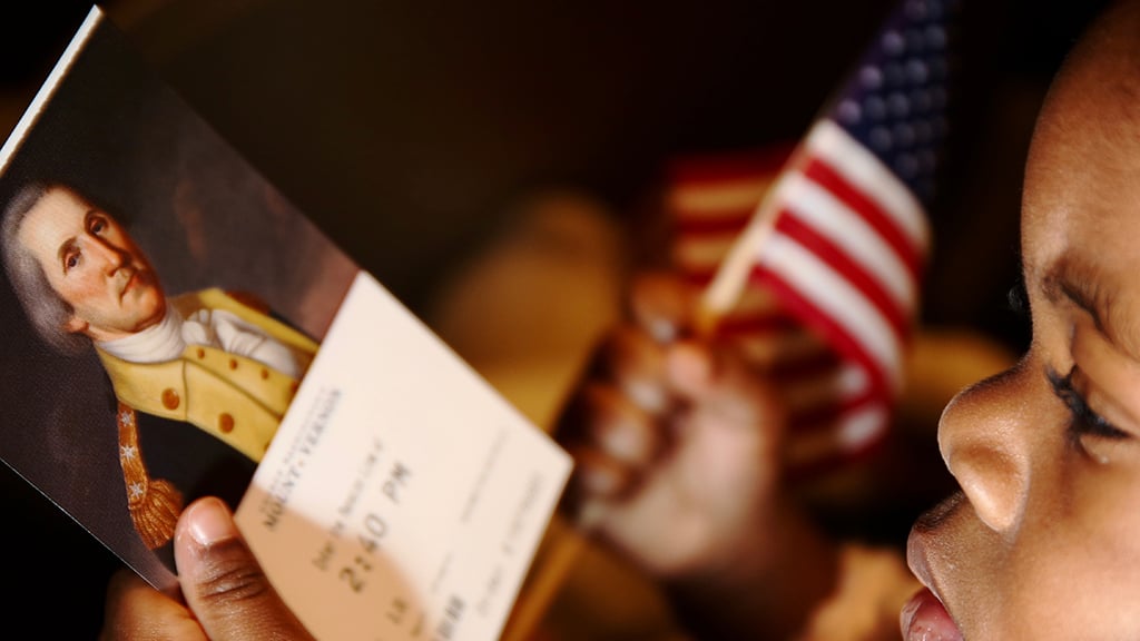 PHOTOS: Celebrating George Washington’s Birthday With A Citizenship Ceremony at Mount Vernon