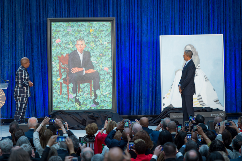 obama portrait unveiling