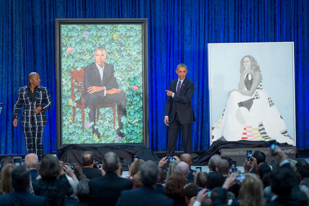 obama portrait unveiling