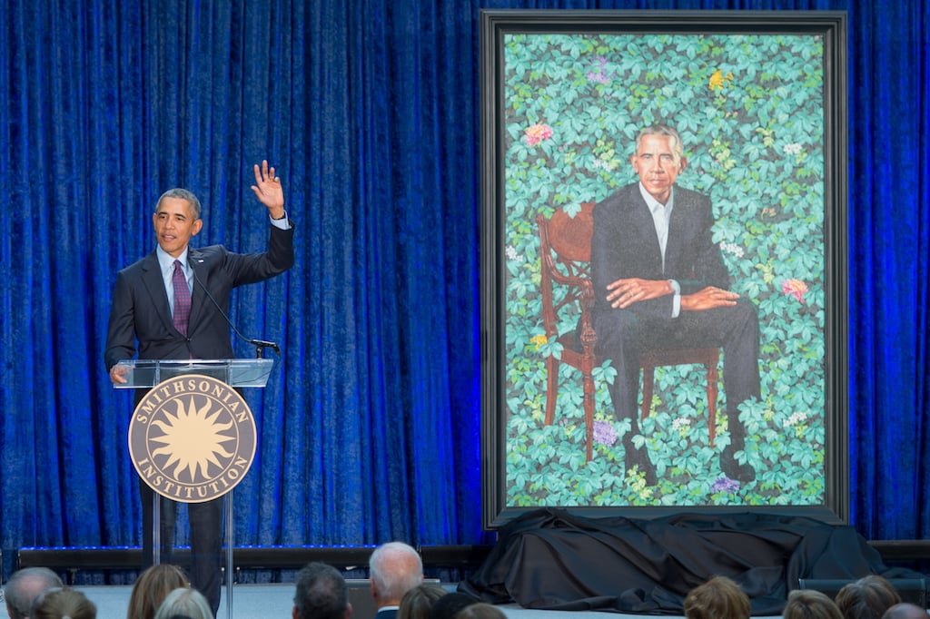 obama portrait unveiling