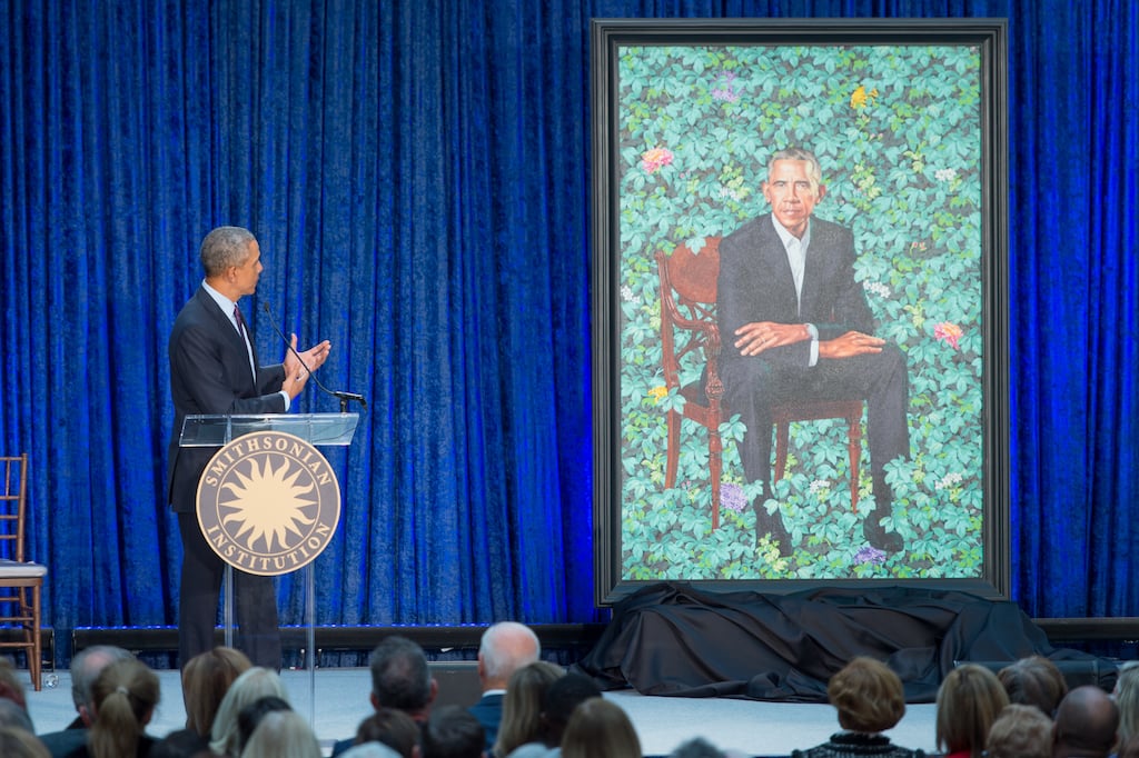 obama portrait unveiling