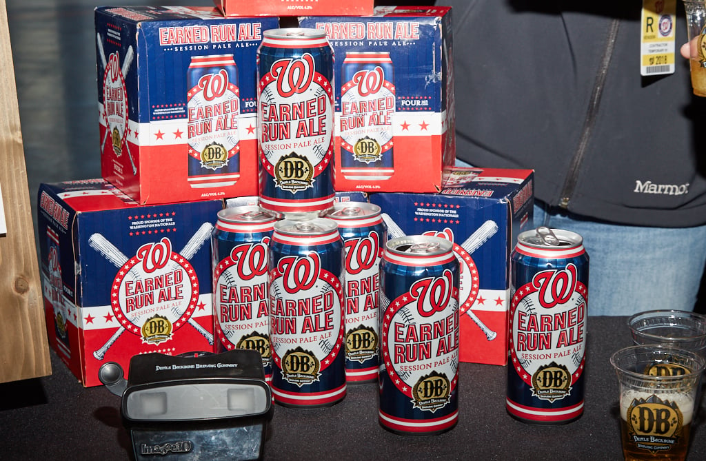 Devils Backbone's Earned Run Ale, Nationals Park