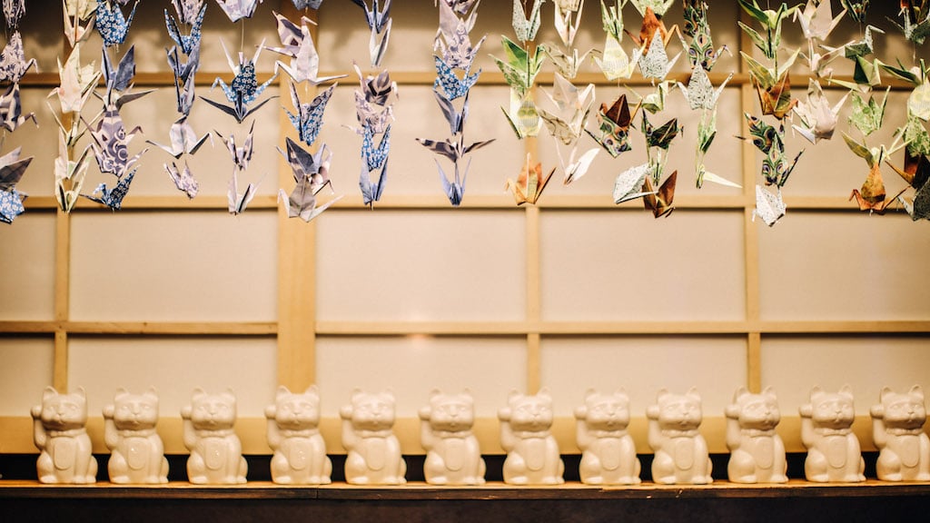 Cherry Blossom Pop Up Bar, Drink Company, cherry blossoms, Godzilla