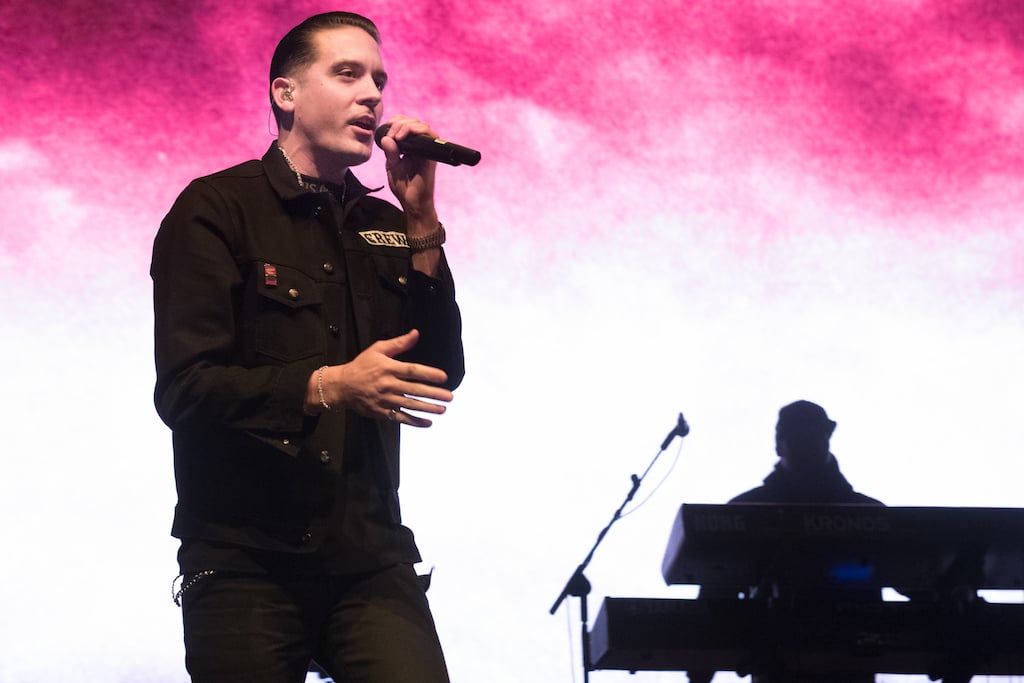 G-Eazy performs at Stay Amped.