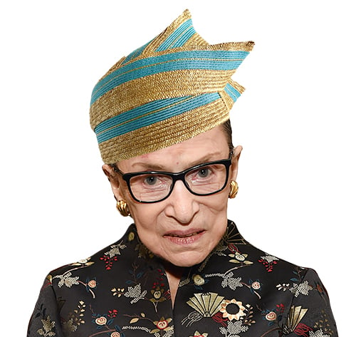 Photograph of Ginsburg by Larry Downing/Newsweek.