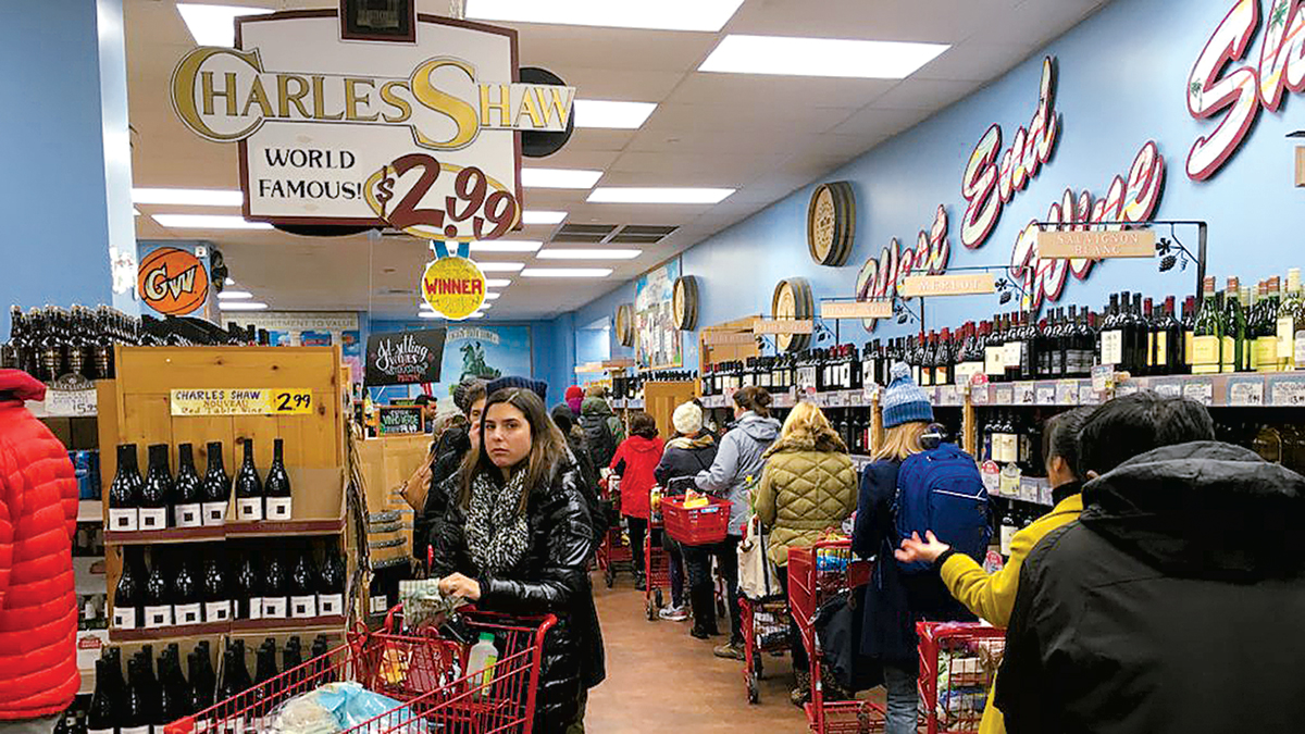 GoldenAge6 - Washingtonian The Trader Joe's on 14th Street. Photograph by Dean Essner.