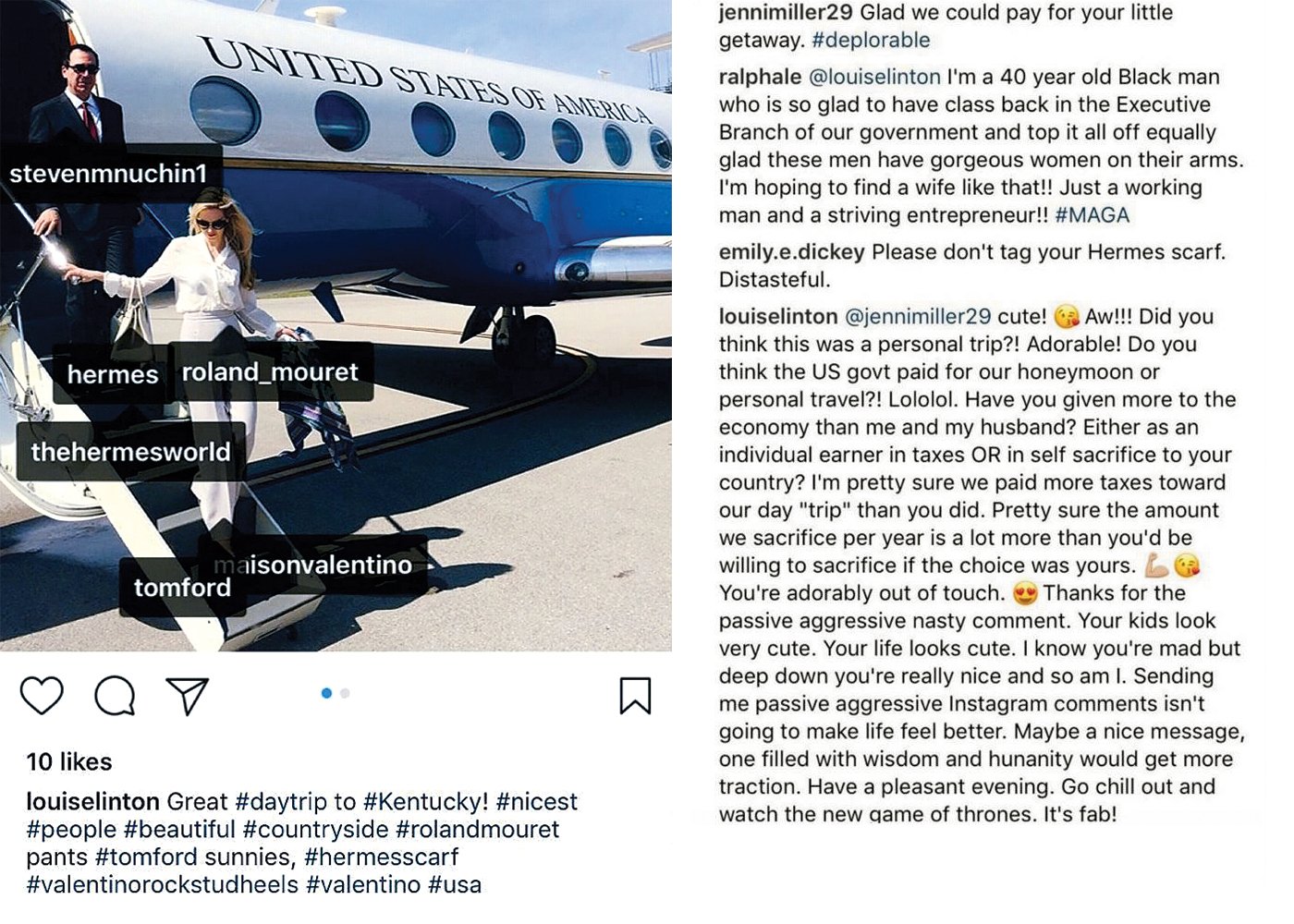 linton.instafinal - Washingtonian Louise Linton