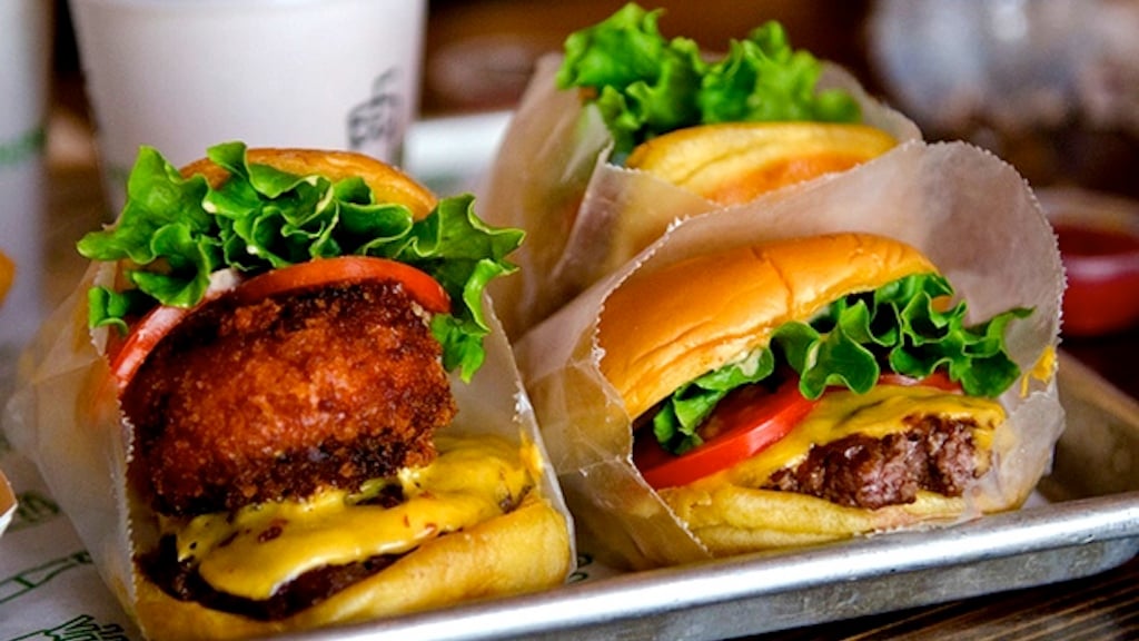 healthiest things shake shack