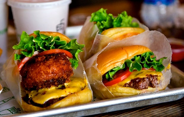 healthiest things shake shack