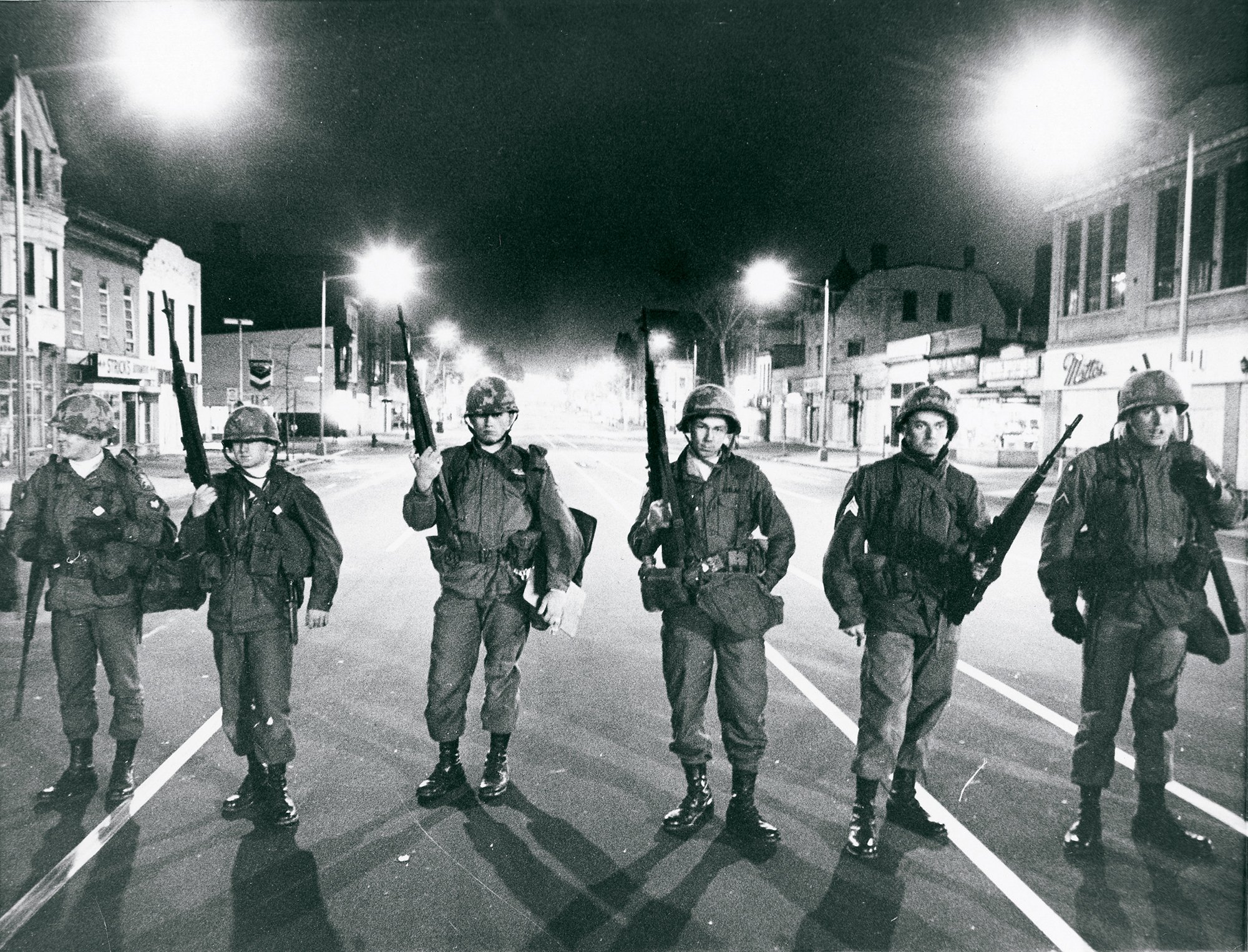 Photograph of 14th Street by UPI. Reprinted with Permission of DC Public Library.