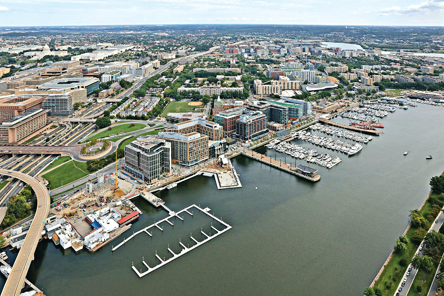 Rendering of Waterfront Courtesy of The Wharf.