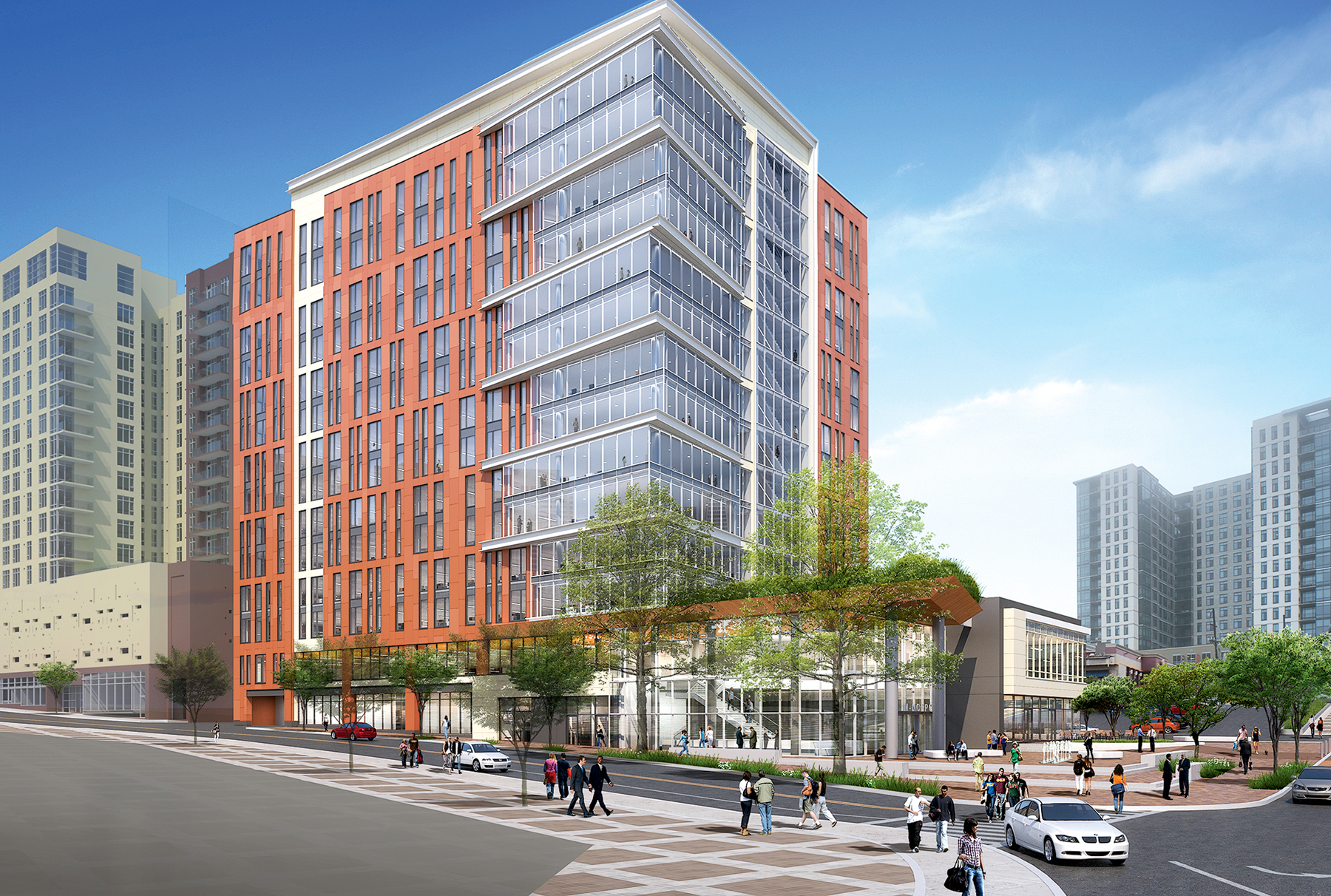 15-13 - Washingtonian Rendering of Wheaton by Gensler.
