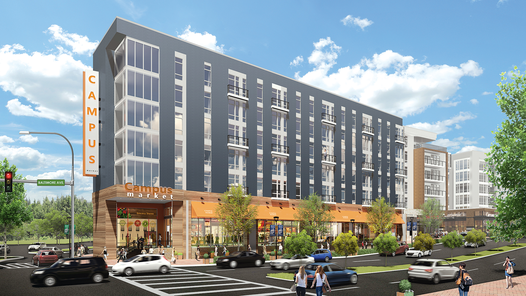 15-3 - Washingtonian Rendering of College Park Courtesy of the Bozzuto Group.