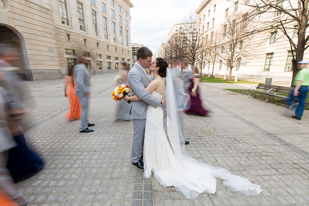 Chemistry-Themed Wedding, DC Wedding, Real Wedding, Downtown DC Wedding, Themed Wedding, Nerdy Wedding, Orange Wedding, Washington Views, Ronald Reagan Building, Ronald Reagan Building Wedding, Sokolov Photography, Chemistry Wedding