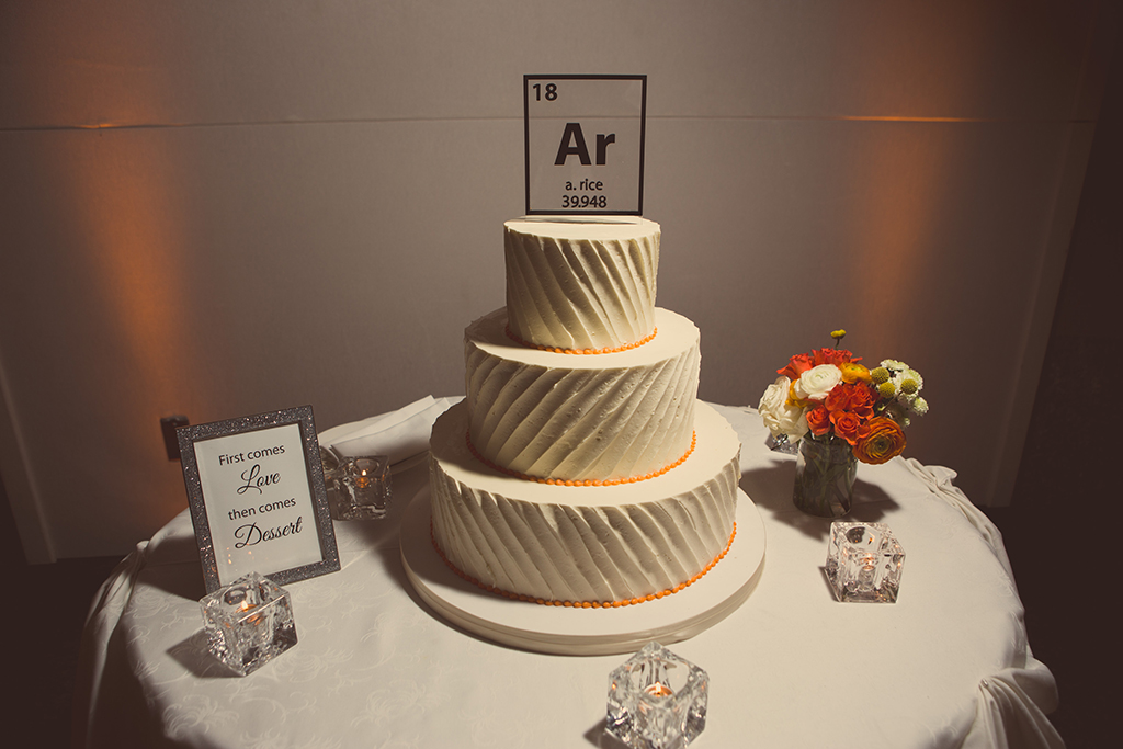 Chemistry-Themed Wedding, DC Wedding, Real Wedding, Downtown DC Wedding, Themed Wedding, Nerdy Wedding, Orange Wedding, Washington Views, Ronald Reagan Building, Ronald Reagan Building Wedding, Sokolov Photography, Chemistry Wedding