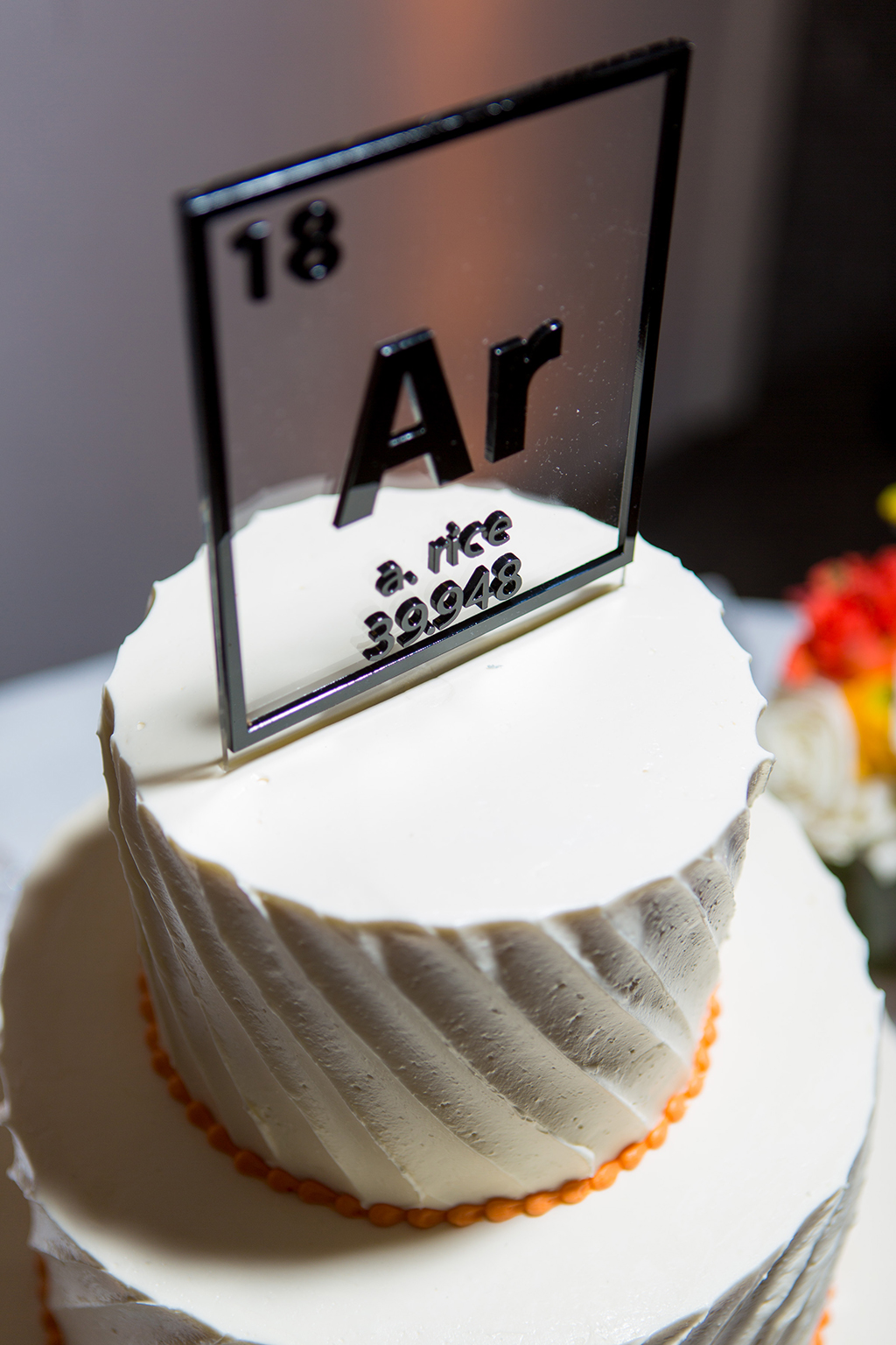 Chemistry-Themed Wedding, DC Wedding, Real Wedding, Downtown DC Wedding, Themed Wedding, Nerdy Wedding, Orange Wedding, Washington Views, Ronald Reagan Building, Ronald Reagan Building Wedding, Sokolov Photography, Chemistry Wedding