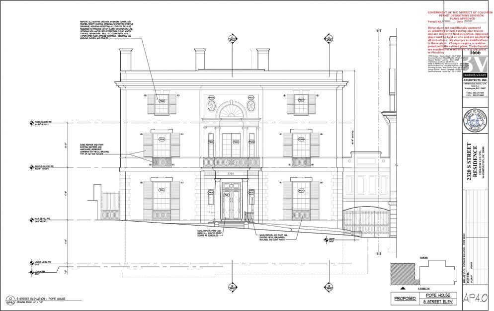 Here Are the Floor Plans  For Jeff Bezos s 23 Million DC  Home 