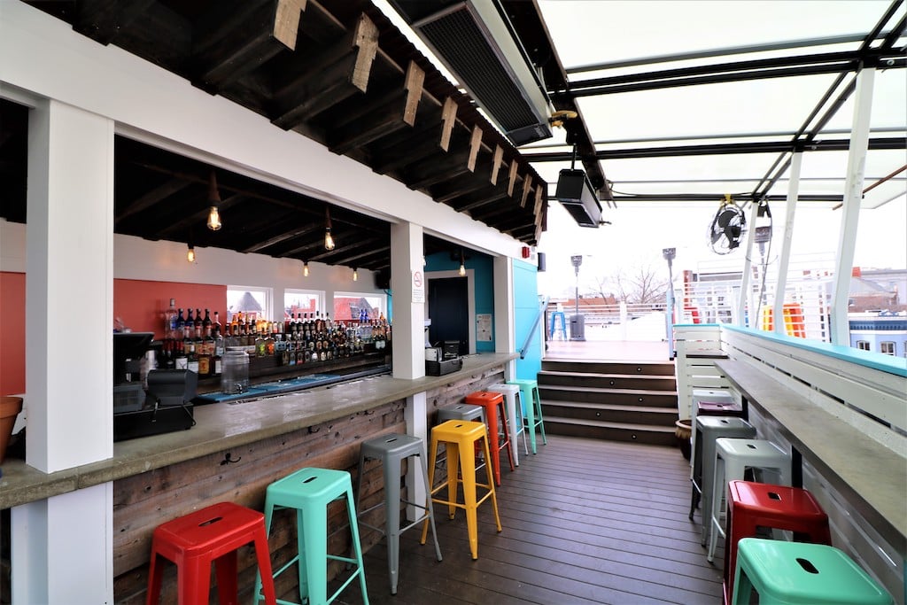 CortezRoof - Washingtonian Best rooftop bars new rooftop bars Shaw Mexican Cortez.