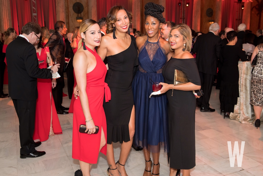 DSC_5001ab - Washingtonian Rania Nazhat, Courtney Crittenden, Anovia Daniels, and Sarah Gafar.