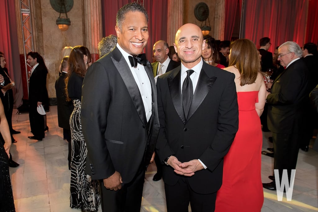 DSC_5079ab - Washingtonian Raytheon International CEO John Harris and United Arab Emirates ambassador Yousef Al Otaiba.