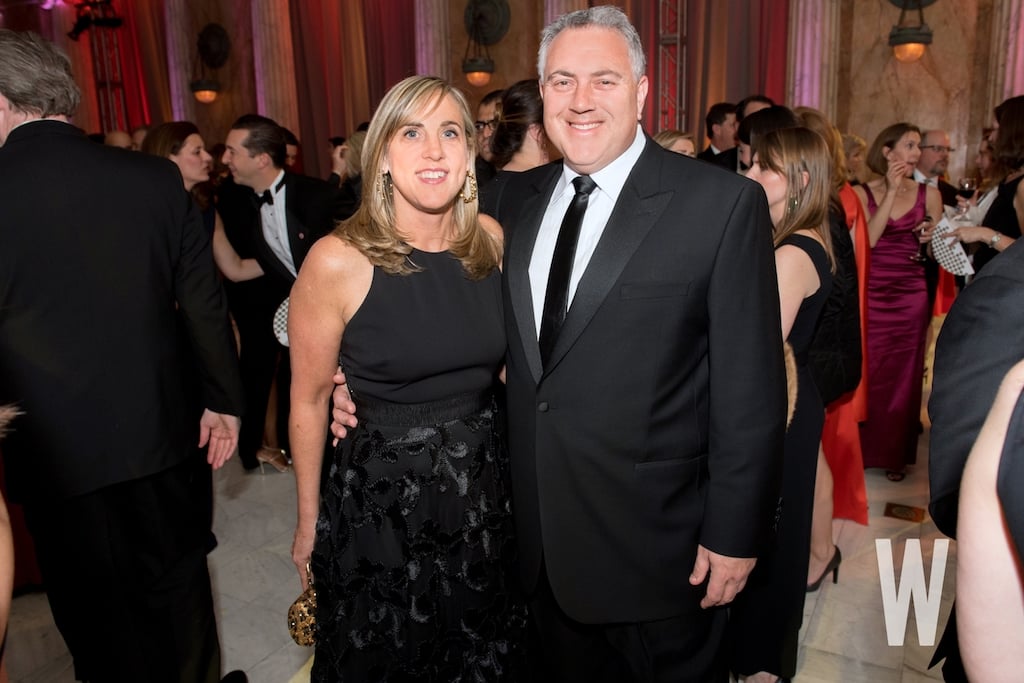 Melissa Babbage and Australian Ambassador Joe Hockey. 