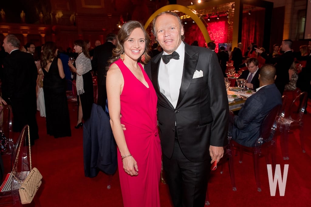 Sally and Mark Ein, owner of the Washington Kastles and the Washington City Paper.