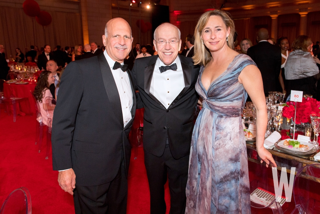 DSC_5100a - Washingtonian Dave Dorros, Children's National President & CEO Kurt Newman, M.D., and Dr. Caroline Van Vleck.