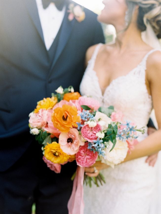 Jenna and Ben Bubblegum Pink Wedding | Renee Hollingshead USNA-27