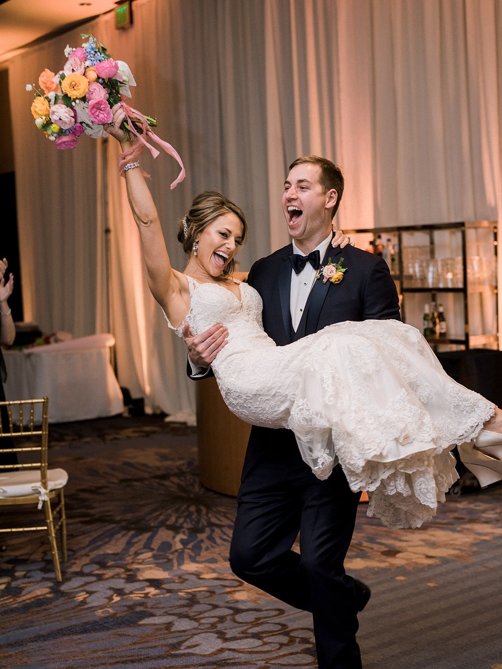 bubblegum pink bridesmaids dresses wedding Maryland, Maryland Wedding, Annapolis Wedding, Ball Room Wedding, Hotel Wedding, Church Wedding, Modern Wedding, Preppy Wedding, Summer Wedding, Pink Wedding, Breathtaking Bouquets, Designer Gowns, Renee Hollingshead, 