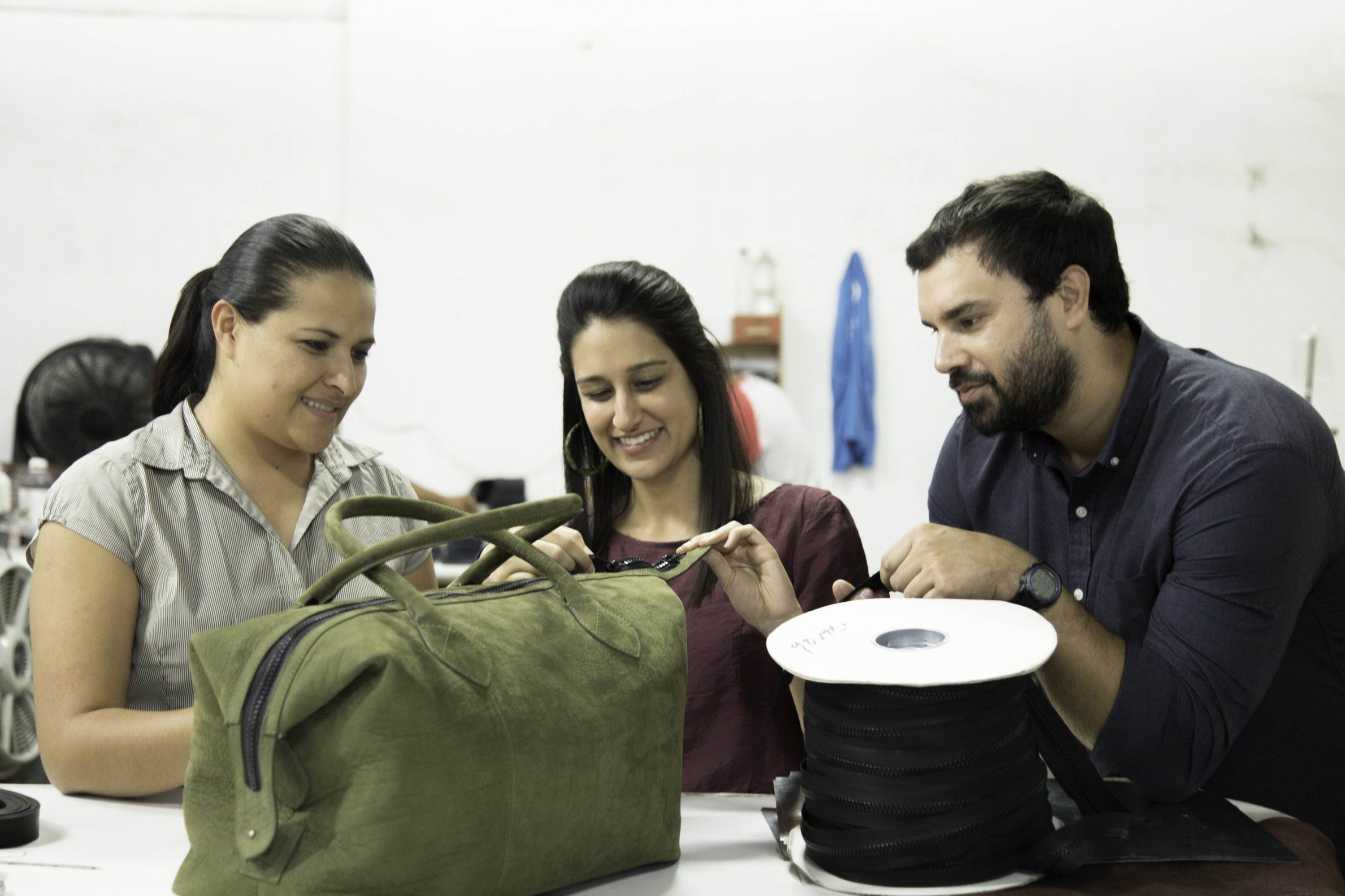 Olga, Pial and Cesar QC-ing in Mexico - Washingtonian