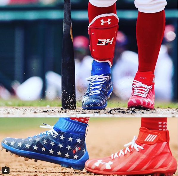 Check Out Some of Bryce Harper s Freshest Cleats Washingtonian