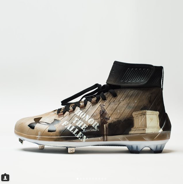 Yahoo Sports on X: Bryce Harper is rocking Louis Vuitton x Supreme cleats  by @SolesBySir for opening day! 👀 📸: AP, solesbysir/IG