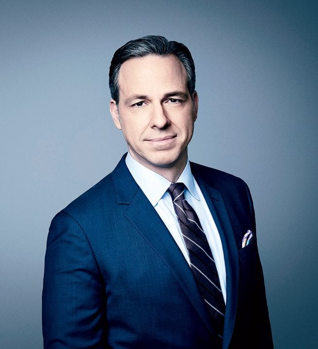 Photograph of Tapper courtesy of CNN.