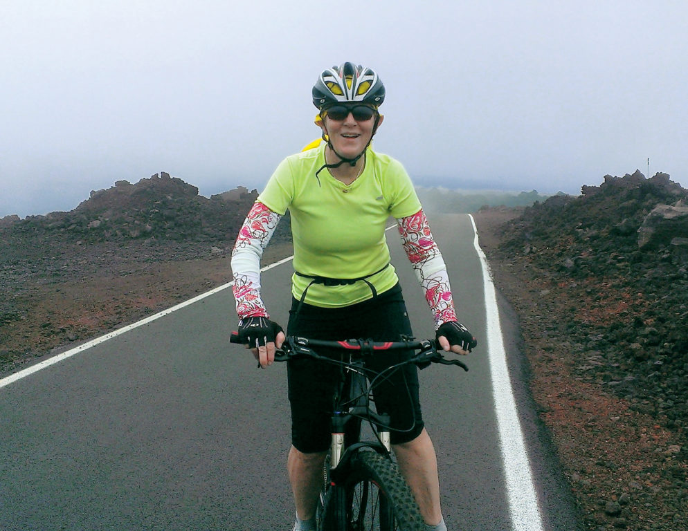 A marathoner and triathlete, Lipska used to bike 20 miles to her office in Bethesda from her home in Annandale. A marathoner and triathlete, Lipska used to bike 20 miles to her office in Bethesda from her home in Annandale.